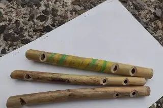 Imagen Invitan al taller “Elaboración de flauta totonaca”