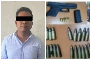 Imagen Detienen a alcalde y dos funcionarios más por presunta posesión de armas, en Morelos