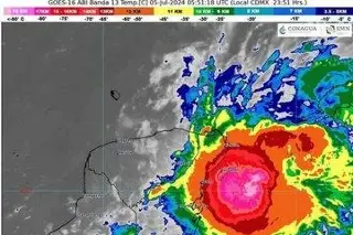 Imagen Este es el sonido del huracán Beryl a su llegada a costas de Quintana Roo (+Video)