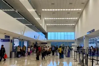Imagen Por Beryl se cancelan vuelos en aeropuerto de Veracruz 