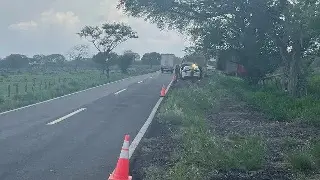 Imagen Sigue el cierre parcial de circulación en carretera de Veracruz 