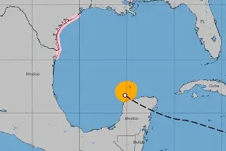 Imagen Beryl ingresa al Golfo de México y deja lluvias torrenciales en el sureste de México