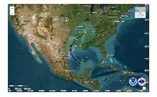 Imagen Beryl volverá a convertirse en huracán antes de llegar a Texas; avanza en el Golfo de México