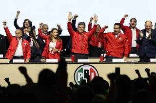 Imagen  ¡El PRI está unido, fuerte y firme!: Alejandro Moreno 