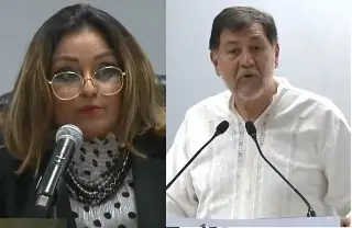 Imagen Magistrada acusa de corrupción a familiares de AMLO; Fernández Noroña responde