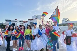 Imagen Realizan la XIII marcha del orgullo LGBTIQ+ en la zona conurbada Veracruz-Boca del Río 