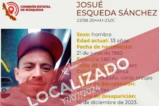 Imagen Tras 7 meses, localizan a hombre desaparecido en Veracruz