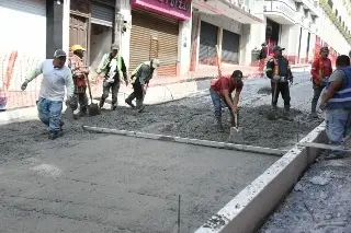Imagen En 15 días constructora concluirá obra en calle Lucio donde comerciante murió atropellado