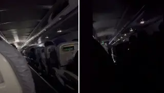 Imagen Viven momentos de terror pasajeros a bordo de vuelo de VivaAerobus (+Video)