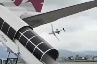 Imagen Captan caída de avión donde murieron 18 personas (+Video)