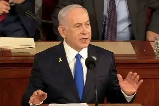 Imagen Detenidas seis personas en el Congreso de EU durante discurso de Netanyahu