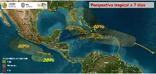 Imagen Vigilan 3 posibles ciclones tropicales ¿Afectan a Veracruz?