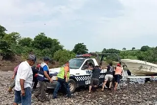 Imagen Mantienen operativo de búsqueda de niño de 4 años en río Jamapa