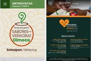 Imagen Presentan cartelera virtual de actividades culturales del mes de agosto en Veracruz 