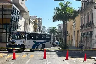 Imagen Tome precauciones, cierran calle de Veracruz; este es el motivo 