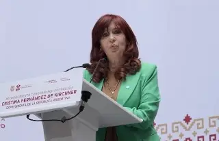 Imagen Es tiempo de mujeres: expresidenta de Argentina Cristina Fernández de Kirchner