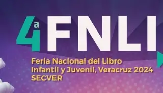 Imagen Este es el programa de la Feria Nacional del Libro Infantil y Juvenil en Veracruz