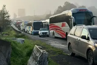 Imagen “No vamos a ceder”, dice AMLO a ejidatarios que bloquean la México-Puebla