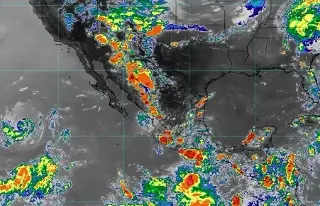 Imagen SMN activa alerta por temporal de lluvias y formación de un ciclón