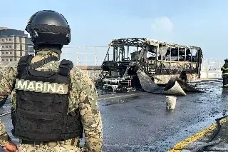 Imagen Restablecen la circulación en puente Morelos en Veracruz