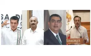 Imagen Gobernadores de Chiapas, Puebla, Tabasco y Veracruz tendrán un cargo en el sexenio de Sheinbaum