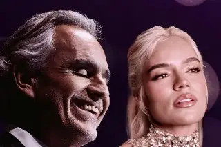 Imagen Andrea Bocelli y Karol G se unen en una nueva versión de ‘Vivo por ella’