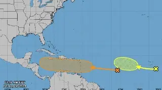 Imagen En el Atlántico, tren de ondas tropicales pudieran desarrollar una baja presión: PC