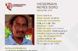 Imagen Piden ayuda para a encontrar a hombre desaparecido al sur de Veracruz 