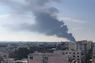 Imagen PC atiende incendio en recinto portuario de Veracruz (+Video) 