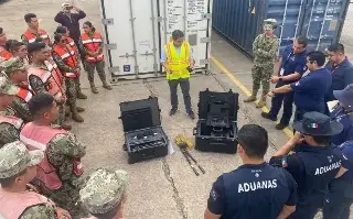 Imagen La ONU y EU capacitan contra terrorismo a marinos y personal de aduanas en Veracruz