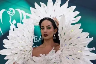 Imagen Gana Veracruz 2º lugar en Traje Reciclado en Miss Earth México 2024 (+fotos)