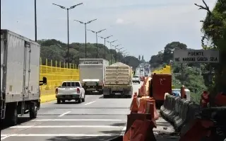 Imagen En 15 días concuirán trabajos de mantenimiento al puente de Metlac