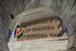 Imagen Comunidad LGBT exige a FGE no dar carpetazo al crimen de odio de Eliseo en Necoxtla