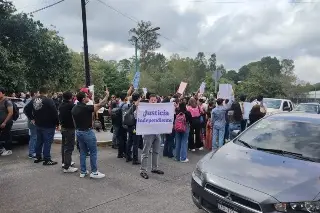 Imagen 'No a la reforma judicial': Estudiantes de la Facultad de Derecho UV