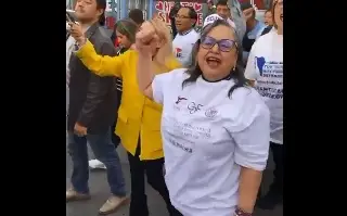 Imagen Ministra Norma Piña se une a las protestas contra reforma al Poder Judicial