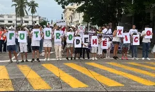 Imagen Trabajadores del Poder Judicial realizan nueva marcha en Veracruz 