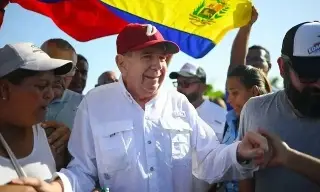 Imagen Corina Machado pide al mundo reconocer a González Urrutia como 'presidente electo' de Venezuela