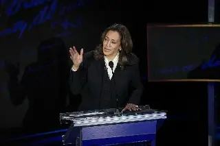 Imagen Trump es débil y está equivocado en política internacional: Kamala Harris 