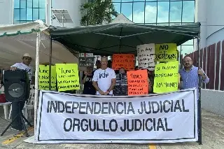 Imagen Estamos todavía en pie de lucha, señalan tras aprobación de Reforma Judicial