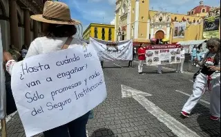 Imagen Jubilados y pensionados exigen el pago de seguros institucionales