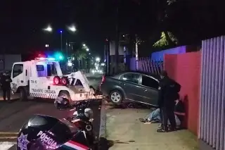 Imagen Hay un lesionado tras fuerte choque en avenida de Orizaba, Veracruz 