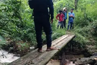 Imagen Cae, se golpea en la cabeza y muere ahogado en riachuelo en la zona central de Veracruz