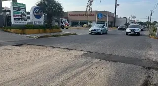 Imagen Se quejan por zanja abierta a media calle en Lomas de Río Medio