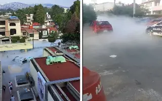 Imagen Evacuan hospital del IMSS en Tlalnepantla por fuga de oxígeno