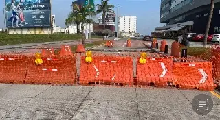 Imagen Cierre vial del Bulevar Manuel Ávila Camacho en Boca del Río