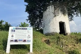 Imagen Este es el Torreón del Molino ubicado en una colonia de Veracruz (+Video)