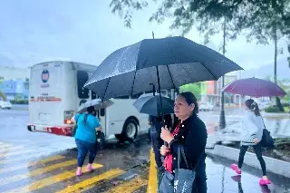 Imagen Aumenta el potencial de lluvias en Veracruz por remanentes de 'John'