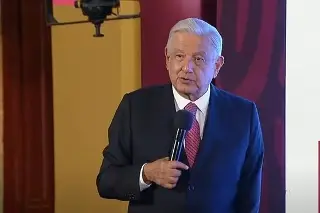 Imagen AMLO respalda a Sheinbaum por no enviar invitación al rey de España