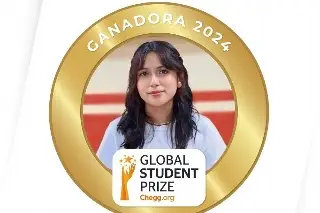 Imagen Es la mejor estudiante del mundo, por segundo año consecutivo y ¡Es de Veracruz!