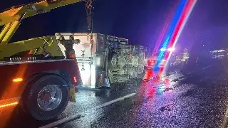 Imagen Por accidente, hay cierre parcial en carretera con dirección a Veracruz 